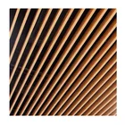 Facade Design Exterior Aluminum Louver Blade/Baffle Ceiling