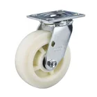 Factory Price PU Rubber Industrial Castor Truckle Swivel Type Heavy Duty Caster Wheels