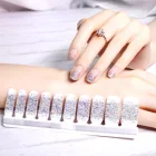 Nail Sticker 3d 3d 100% Pure Nail Polish Sticker 3d Designer Gel Nail Sticker 20 Fingers 14 Fingers