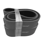 Machine Flat Belt Custom Various Lengths Widths Thicknesses Industrial PK PJ PL PM Ribbed Use For Traction