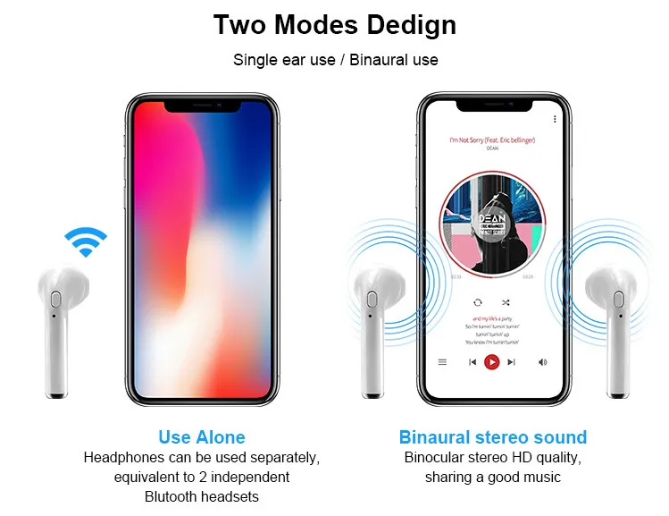 Sport Small Noise Cancelling Blue tooth TWS Wireless Earphone Headphones Gamer Earbuds With Mic Wireless TWS - ANKUX.COM