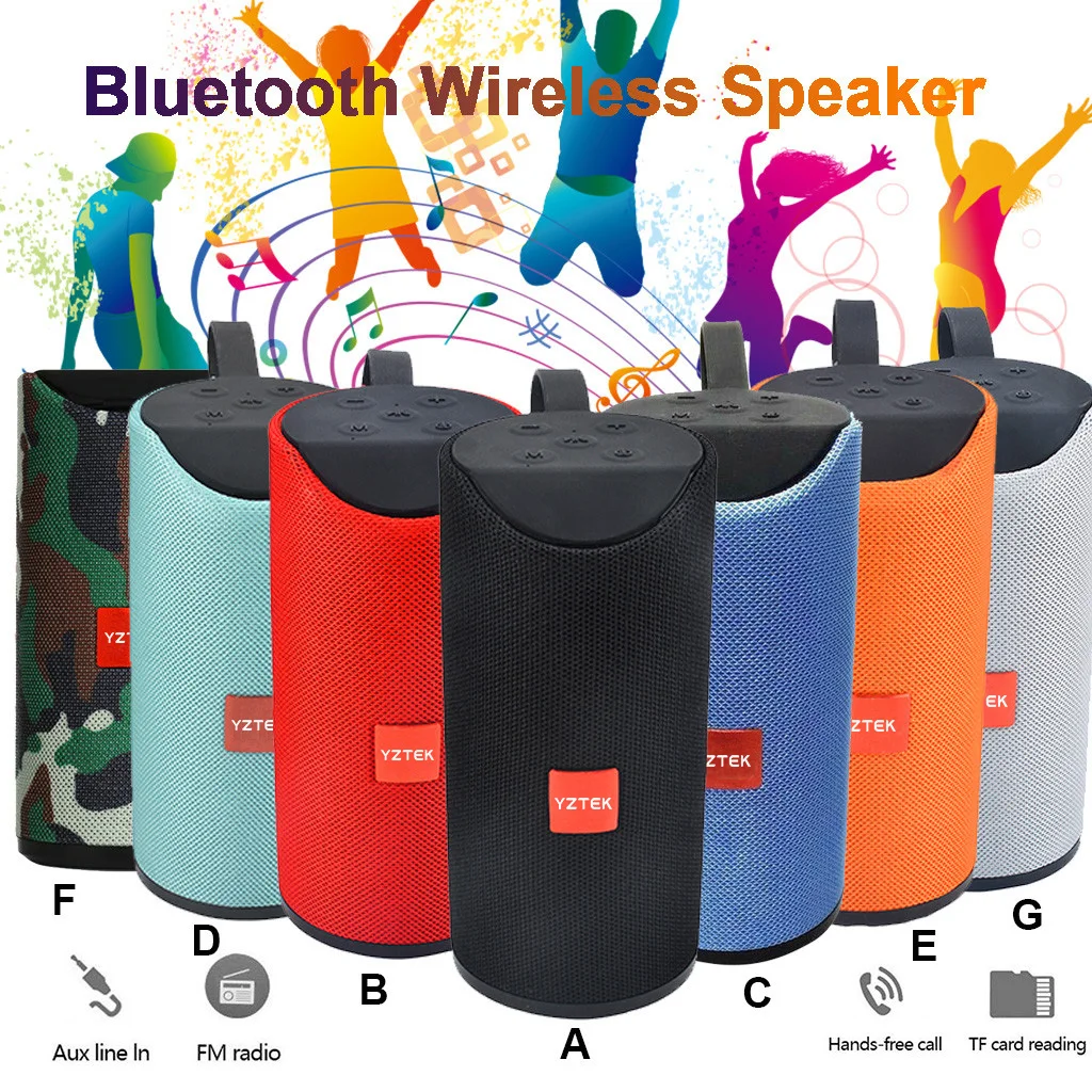 2019 latest outdoor speaker waterproof IPX6 mini bluetooths speaker portable