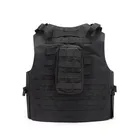 Military Holster Outdoor Security Chest Tactical Vest Military Durable Vest With Detachable Belt Holster
