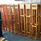 Garden Tools Chainsaw Display Rack Hardware Tools Shelf Floor Standing Iron 4 ways Shelf Hardware Display Rack