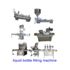 Factory direct sale automatic bottle filling machine and capping labeling machine