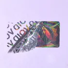 Design 3d Adhesive Hologram Custom Vinyl Holographic Security Label