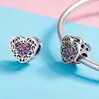 New 925 Sterling Silver Bracelet Charms Beads For Jewelry Making