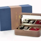 Wholesale maple Wooden Ring Jewelry Box Function Music Box