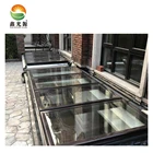 Customized size motorized aluminium frame profile skylight system