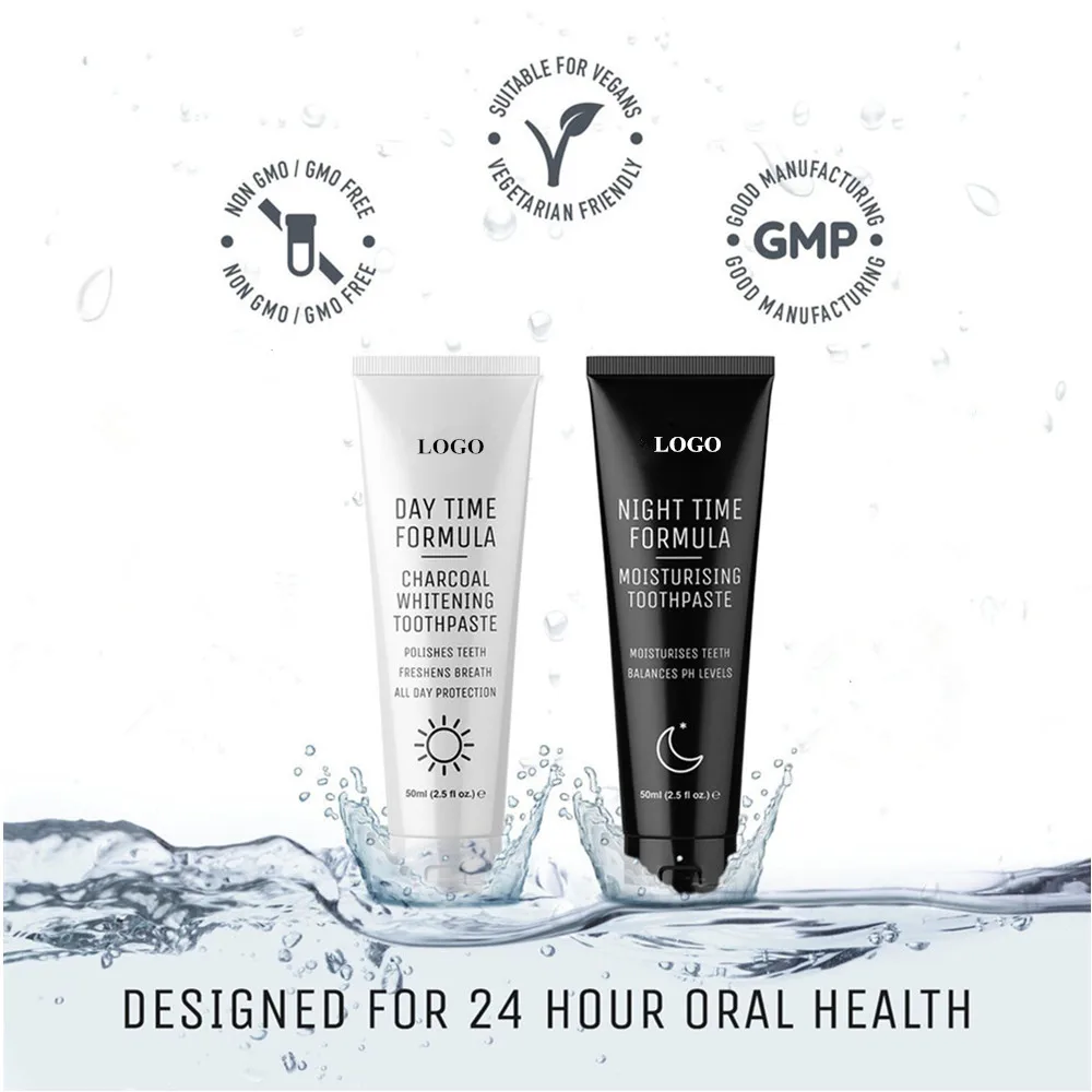 wholesale natural mint whitening day and night whitening