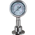 HF 4" PSQ diaphragm seal pressure gauge