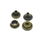 Hot Selling shoe buttons metal fancy buttons Metal Snap Button