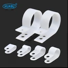 Electric R Cable Clamp Nylon Electric R Type 5/4R Wiring Clip Clamp Cable