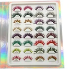 Custom Logo Colored False Eyelashes 3d Cruelty Free Mink Eyelashes Eyelash Vendors