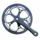High quality Road Folding Bike Crankset Bicycle Crank Arm 53t Single Speed Crankset