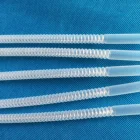 FEP 可撓性ベローズサイズ 3/8 インチ F46 プラスチックコルゲートチューブ OD9.53mm