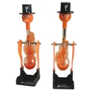 Educational Toy New Design Orange Glass Crafts Drinking Bird
