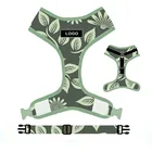 Hot selling customize with collar leash adjustable dog harness