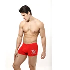 Custom logo cheap boxer briefs for men shorts high quality cotton mens male underwear