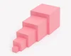 Montessori materials educational toys teaching aids for sensory equipment Pink Tower 5 steps