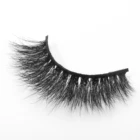 Mink Private Label Customize Your Own Logo Cheap Real Eyelashes Christmas 3d 25mm Mink