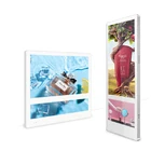 Tv Signage Tv 21.5" 19.1" Usb Type Offline Tv Double Screens Lcd Digital Signage Advertising Players For Elevator