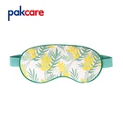 Wholesale Reusable Custom stylish designer Color Microwavable Heated Moist Heat Eye Compress Sleep Eye Mask