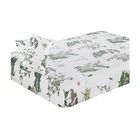 Fitted Sheet Plant 100% Polyester Bed Set King Size Fitted Sheet