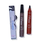 Hot Selling 4 Head Fork Liquid Eyebrow Pencil Eyebrows Lasting Color tattoo Waterproof Sweat-proof Eyebrow Pen