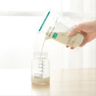 Food Grade Zipper Plastic Stand Up Breast Milk Storage Bags for Baby Food