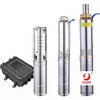 Guangdong manufacturer 300w dc motor built in controller solar powered submersible deep well 40m water pumps water pump