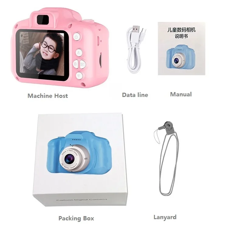 Бренд 2019 новая мини-камера игрушка с видео игры Камара игрушка для детей