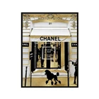 Fashion brand printing poster framed wall art for decor GJGIAT1893132-110