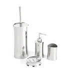 Home fashion accessories stainless steel luxury bathroom set