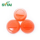 For Cups Plastic Lids For Cups OEM Disposable 73mm 75mm 80mm 85mm 90mm Plastic Pla Ps Pp Material Lid For Coffee Cup