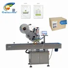 Automatic plastic bag labeling machine,carton box labeling machine