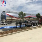 DLQ ホット販売 3 車軸 49000 リットルのガソリンタンカーアルミ合金オイルセミトレーラー出荷販売のため