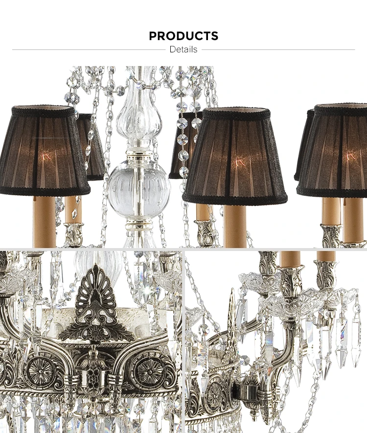 elegant cristal dining room chandelier