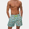 funny polyester waterproof swimming boardshorts quick dry beach wear for men