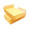 Wholesale white/yellow kraft paper foam mail monthly subscription package