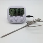 Large LCD digital high tech mini meat thermometer