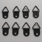 Black Photo Frame Hanging Single Hole Triangle Hanger 9.5*22mm