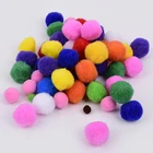 Colorful Soft Pom Poms Fur Ball Kids Art Toys Wedding Home Decoration Pompom