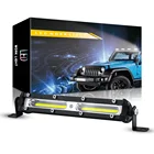 COB DXZ Ultra-thin Single Row 6 Inch COB 18W Car Work Light Bar LED Strip Light For Off Road Car / SUV / ATV / Truck