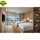 Furniture Commercial GRT3015 Hotel Furniture Modern Commercial Use Luxury 5 Star Hilton Hotel Room Furniture Set