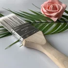 Plastic/Wooden handle economical Paint Chip Brush Boar Bristle Paint Brush