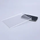 Menu Display Stand 8.5x11 T Shape Clear Sign Acrylic Display Holder for Restaurant Menu
