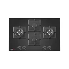 Gas 4 Burner Glass Household Table Gas Hob With 4 Burner Tempered Glass Gas Hob