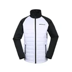 Nylon Jackets Custom Logo Nylon Reverse Zipper Knitted Bonded Fleece Jackets With TPU Film