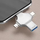 Usb Memory 2021 4 In 1 OTG Usb Flash Drive Iphone Usb Stick Unbranded Usb Memory Sticks